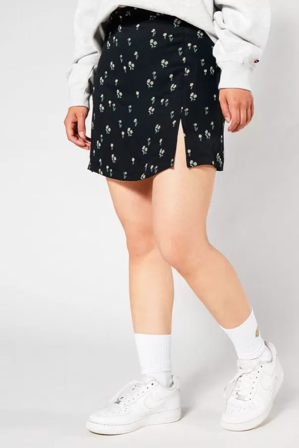 Jupes<America Today Jupe Raya Flowerblack