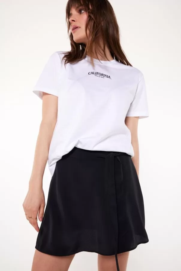 Jupes<America Today Jupe Rehnu Black | Lilac