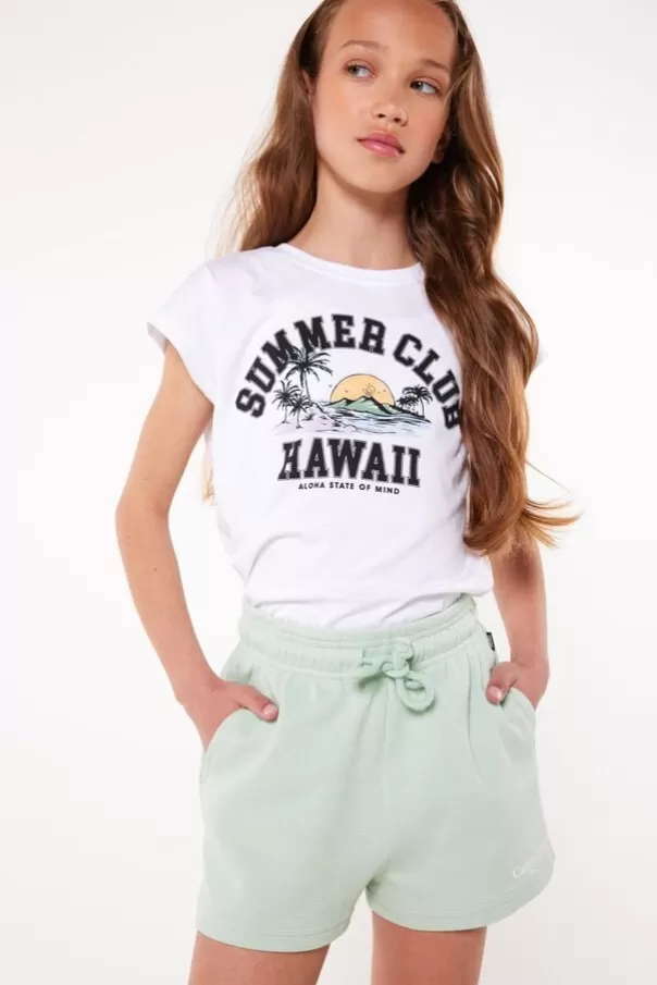 Shorts<America Today Sweat short Nyra JR Darkblue | Mint