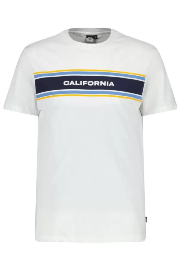 T-shirts & Polo's<America Today T-shirt Earl Navy/white | Darkblue
